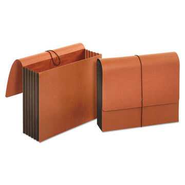 Universal® Extra Wide Expanding Wallets, 5.25" Expansion, 1 Section, Letter Size, Redrope freeshipping - TVN Wholesale